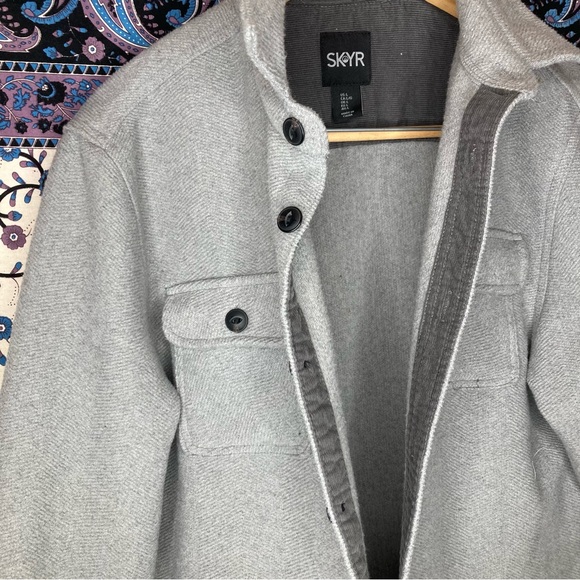 Skyr wool blend shacket - Picture 2 of 8